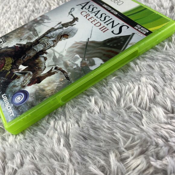 Assassin's Creed III Gamestop Edition (Microsoft Xbox 360, 2012) Complete CIB - Picture 9 of 10